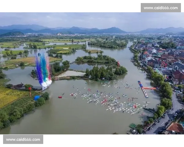 诸暨白塔湖：生态湿地里的桨板竞速赛